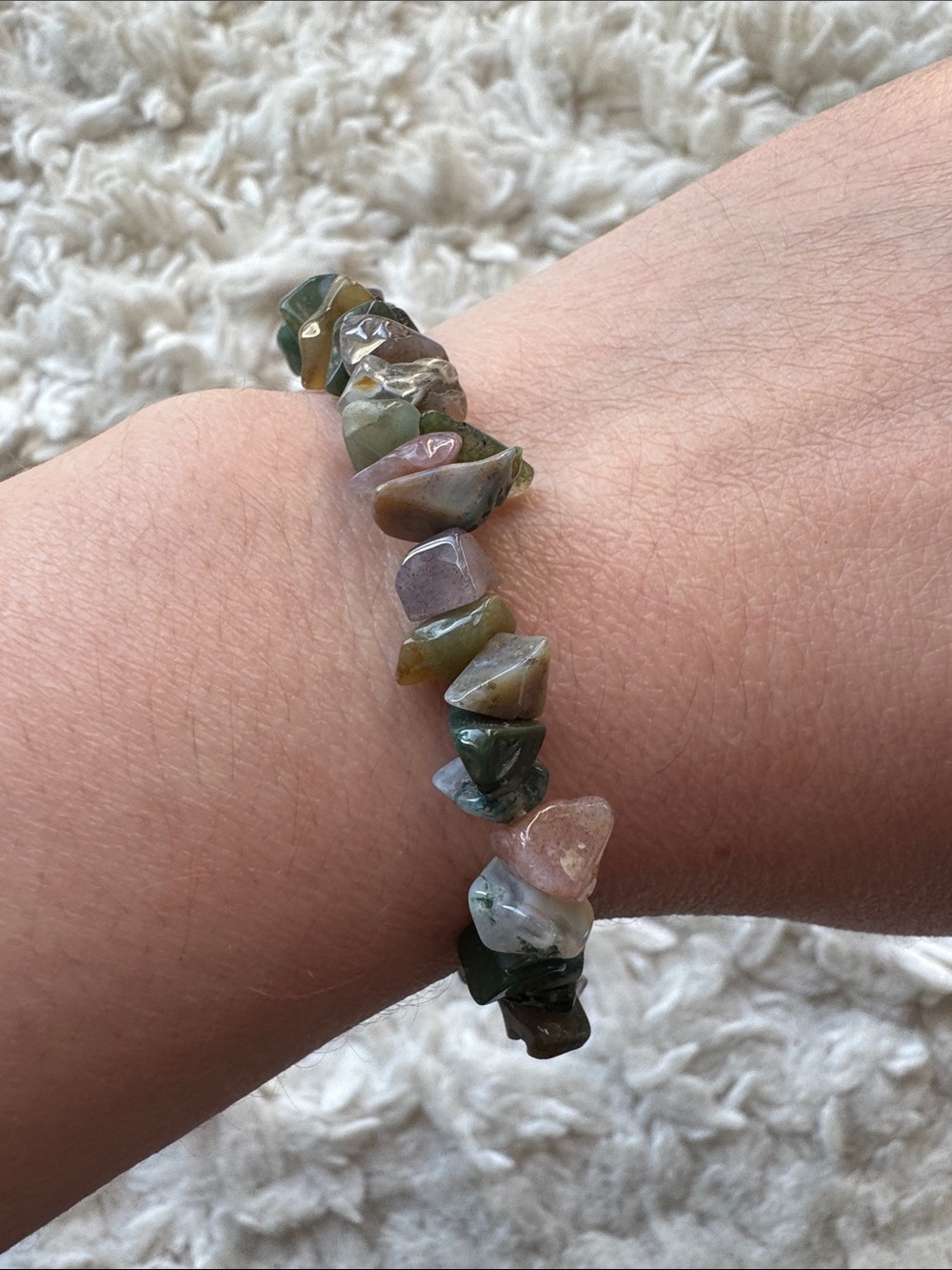 Multi Color Stone Bracelet